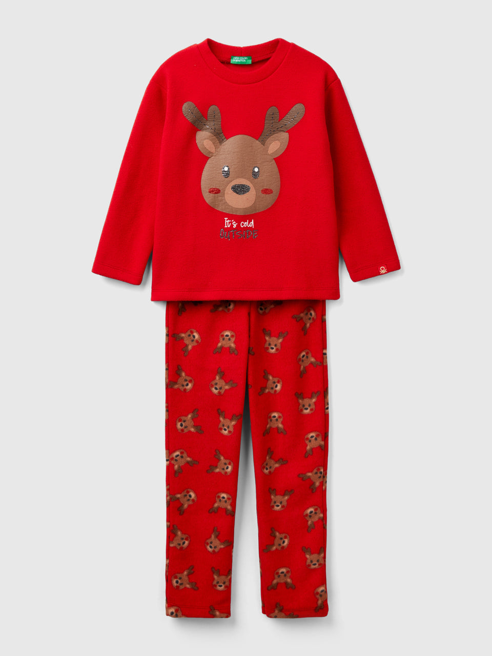 Pijama com renas em tecido polar - ucb_image_FS