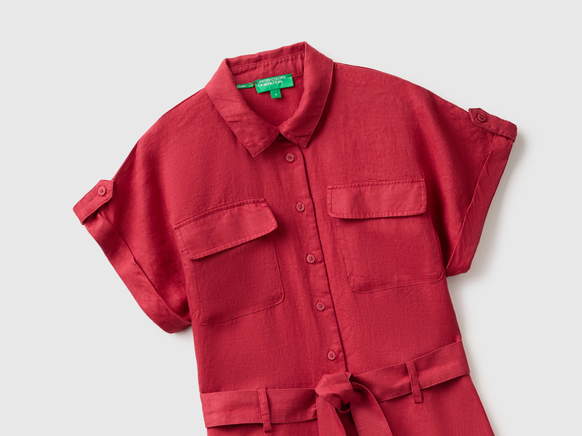 Chemise midi em linho puro - ucb_image_FY