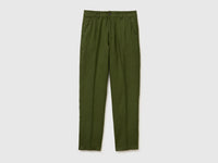 Chinos straight em puro linho - ucb_image_FS