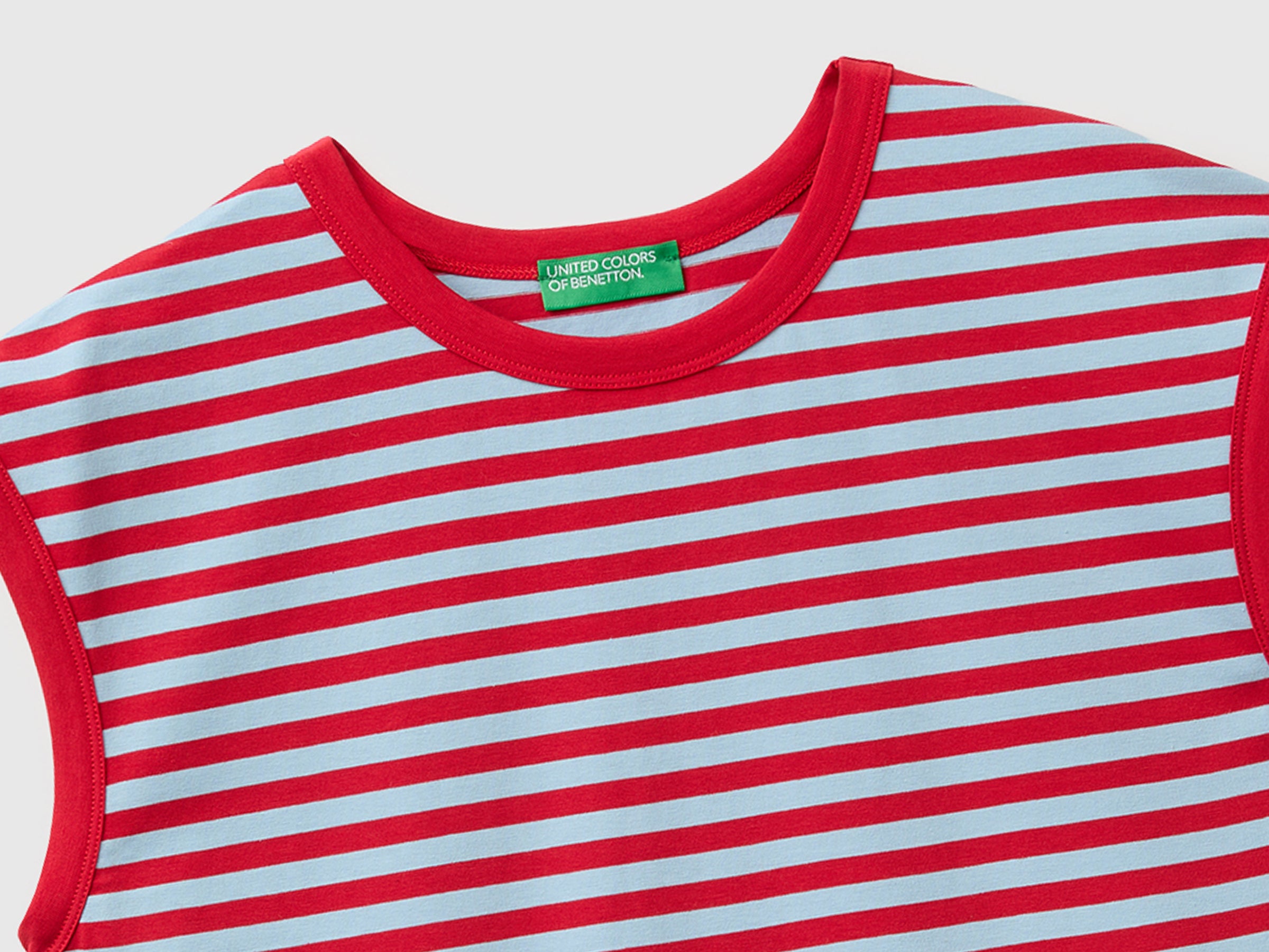 Striped sleeveless T-shirt - ucb_image_FY