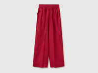 Palazzo trousers in pure linen - ucb_image_BS