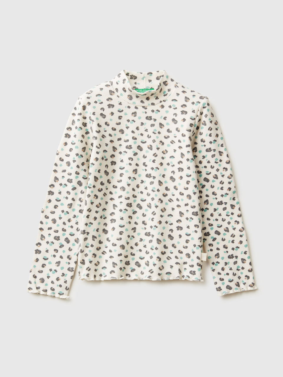 T-shirt slim fit com estampa animal - ucb_image_FS