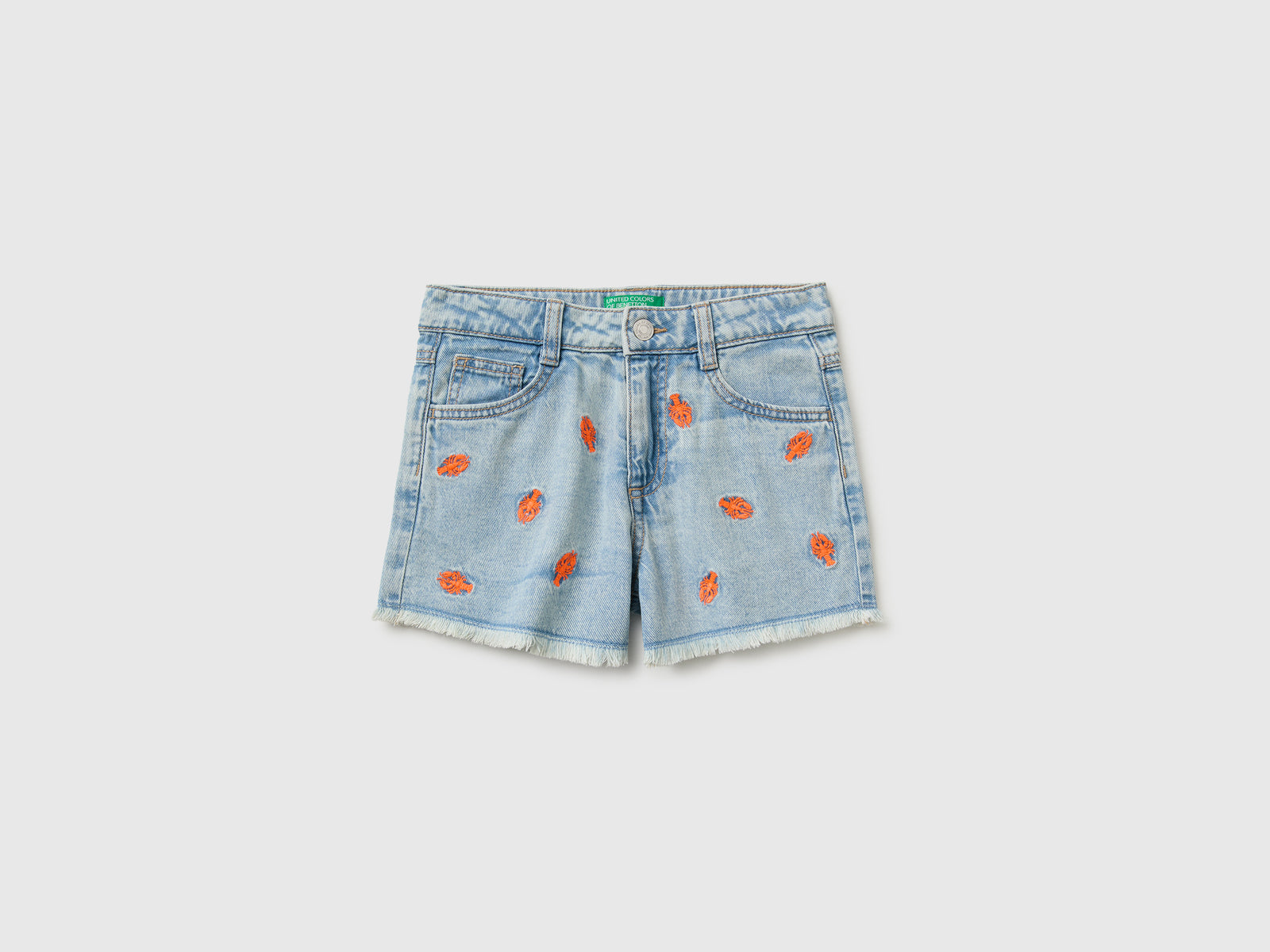 Shorts de jeans com lagostas - ucb_image_FS