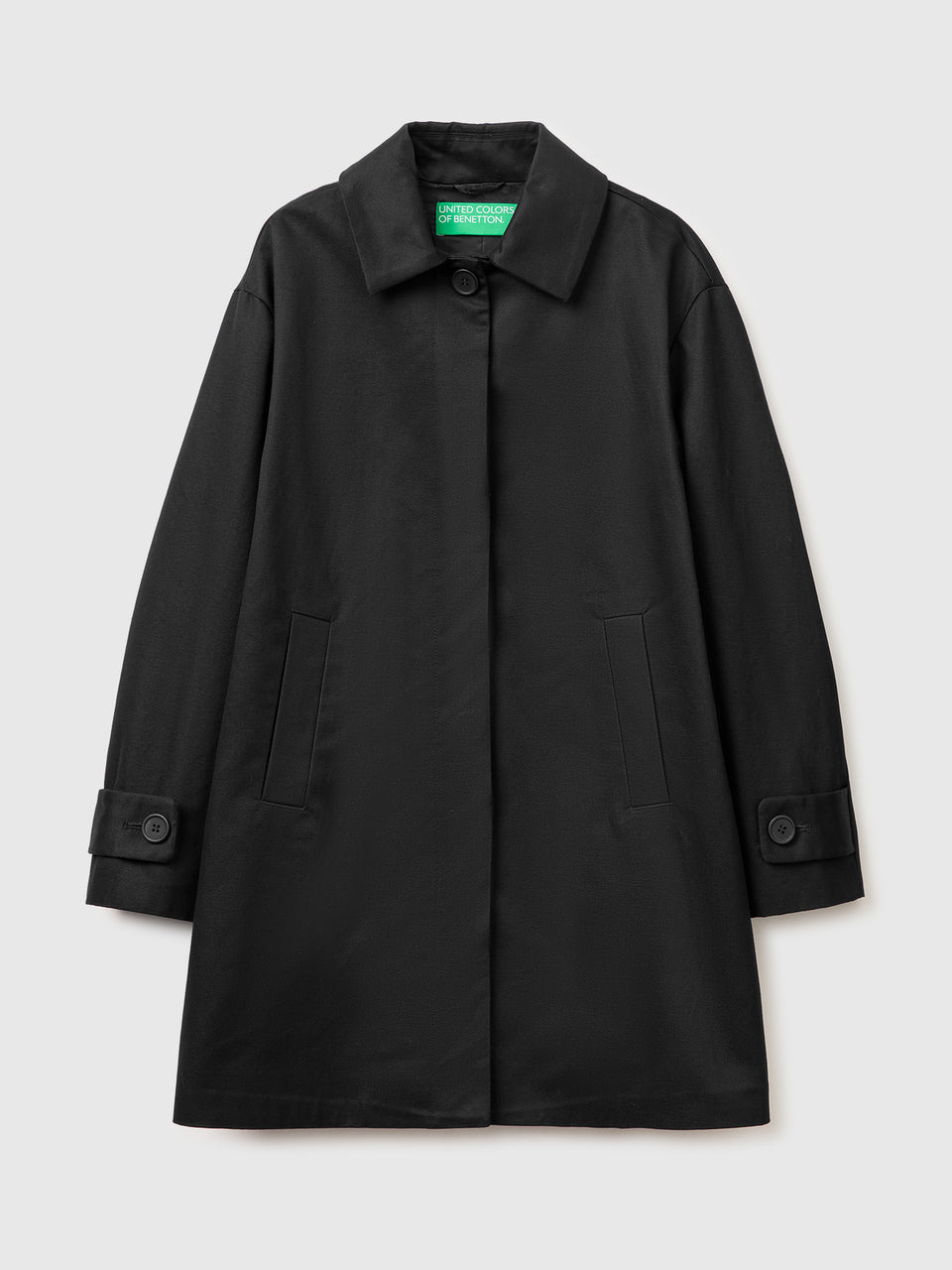 Midi duster coat with collar - ucb_image_FS