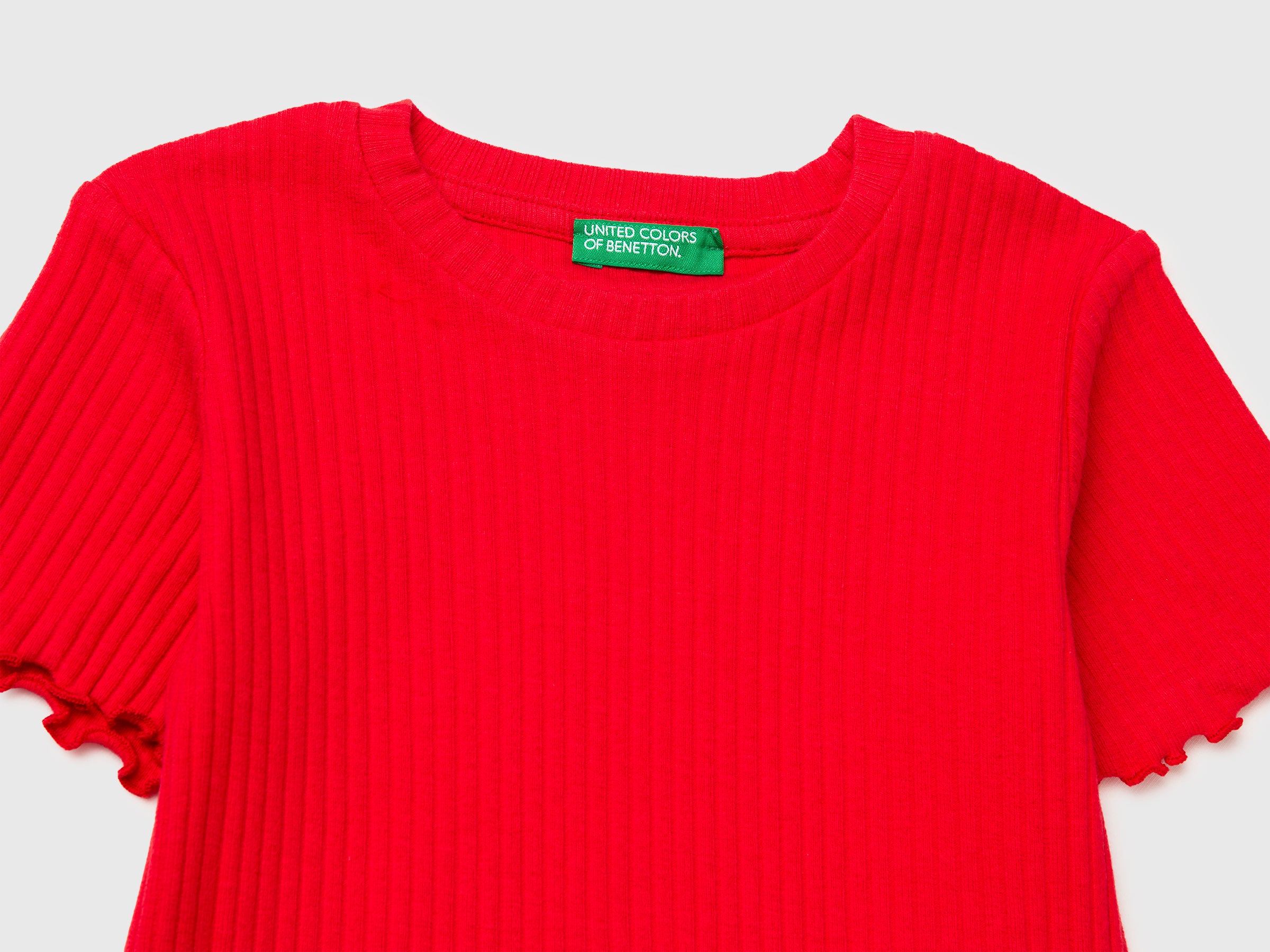 Stretch ribbed t-shirt - ucb_image_DS1