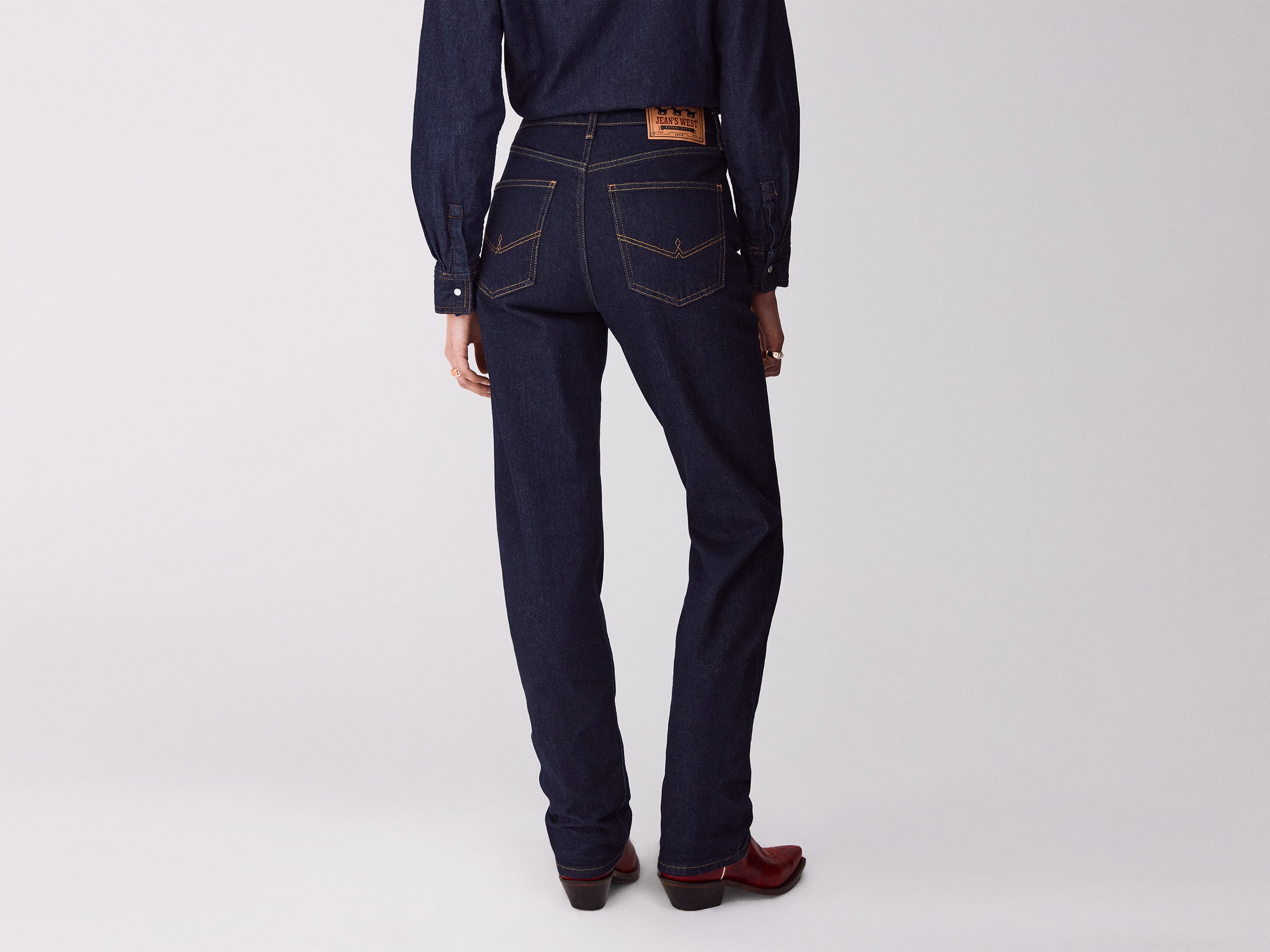 Jeans bootcut lavagem rinse - ucb_image_B