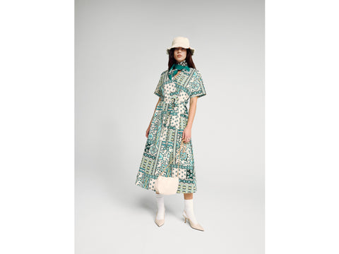 Vestido longuette com estampa bandana - ucb_image_F