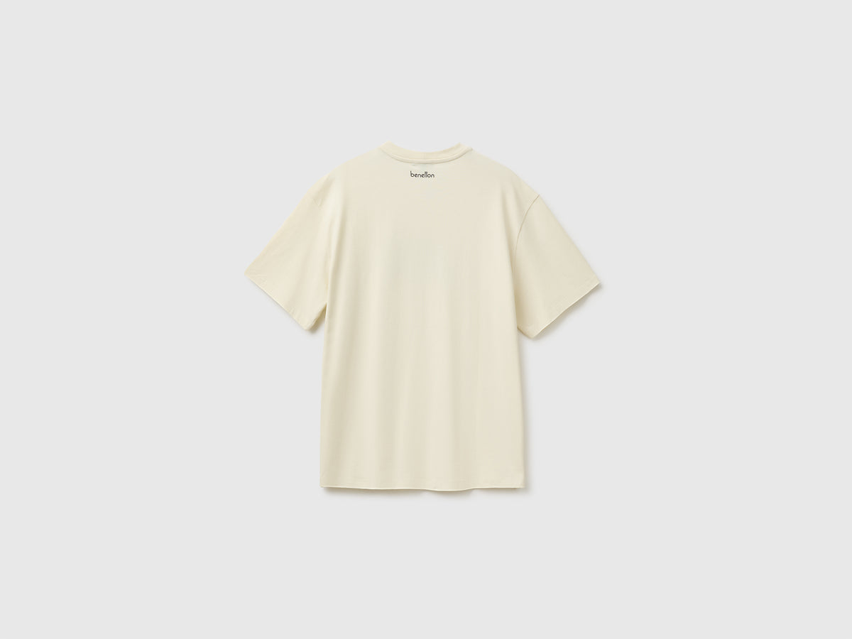 T-shirt relaxed fit com estampa em algodão orgânico - ucb_image_BS