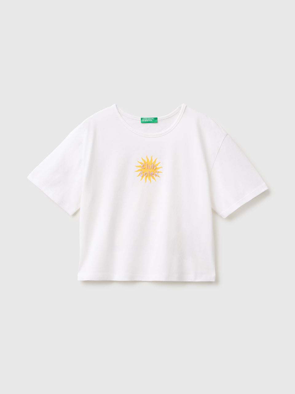 T-shirt with print and beads - ucb_image_FS