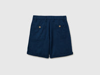 Linen blend shorts - ucb_image_BS