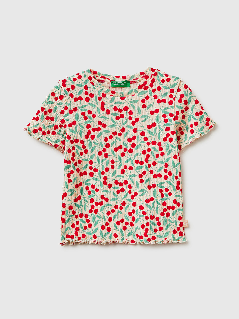 Ribbed printed T-shirt - ucb_image_FS