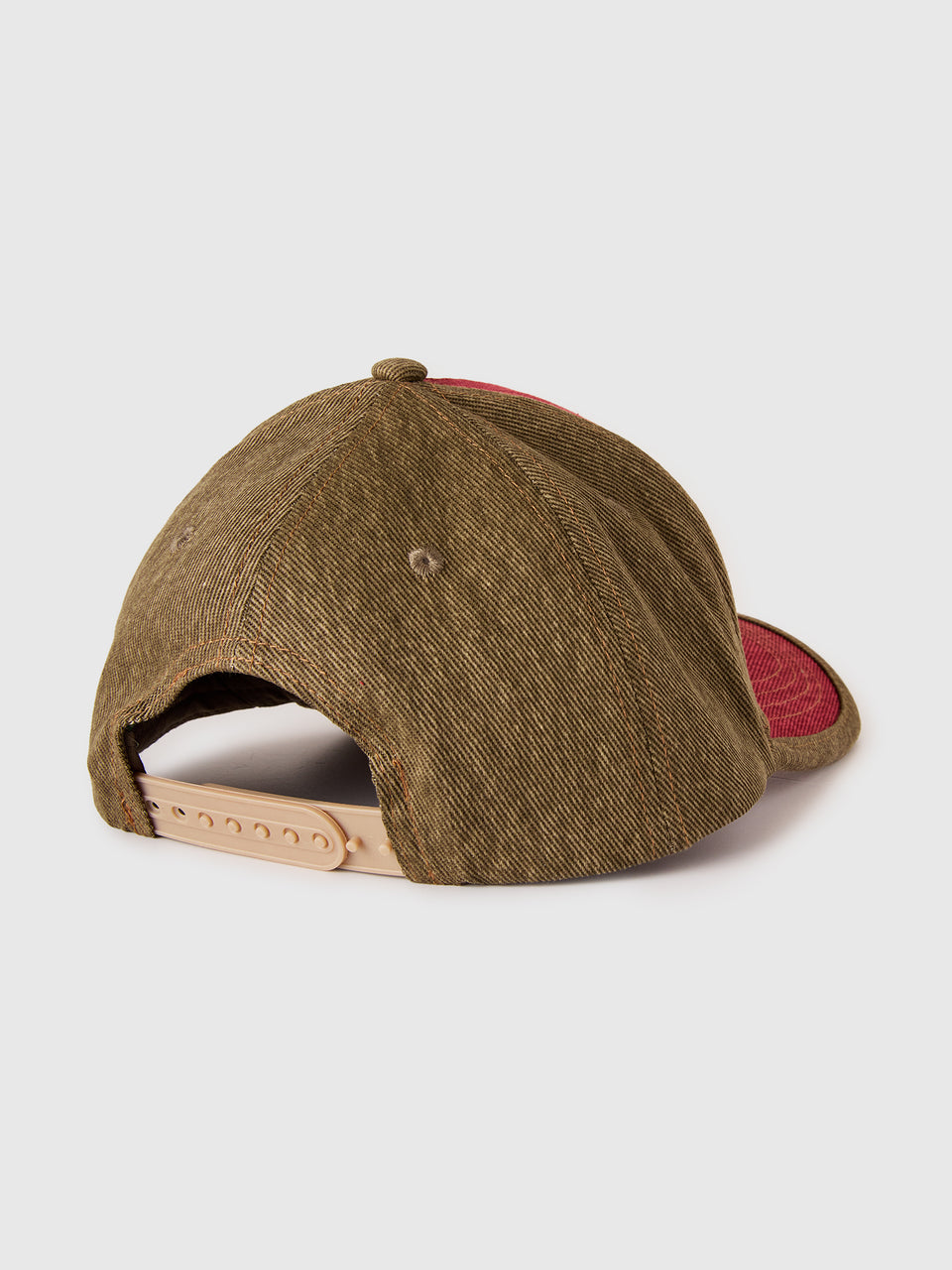 Denim baseball cap with slogan - ucb_image_BS