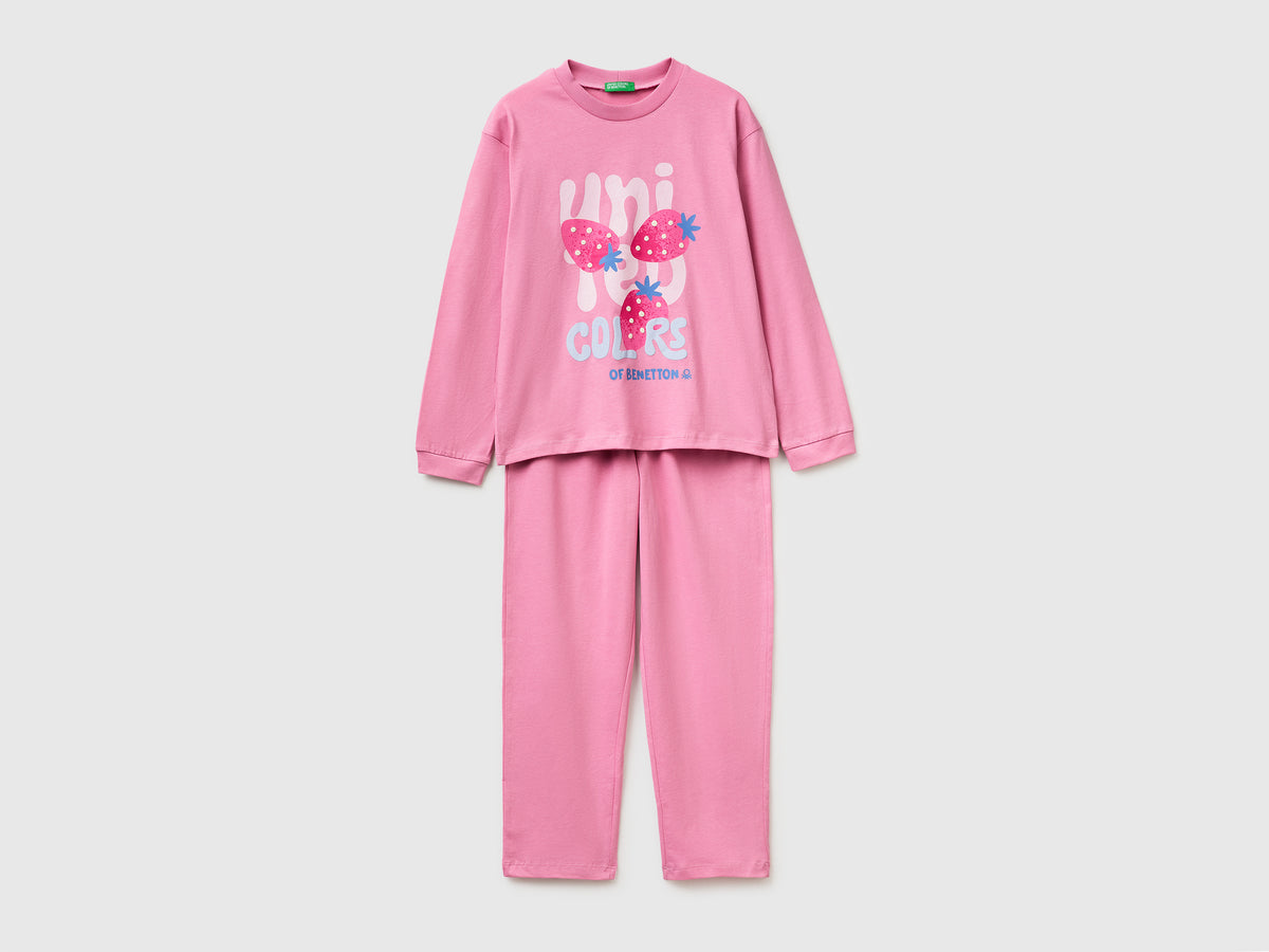 Soft pyjamas with logo print - ucb_image_FS