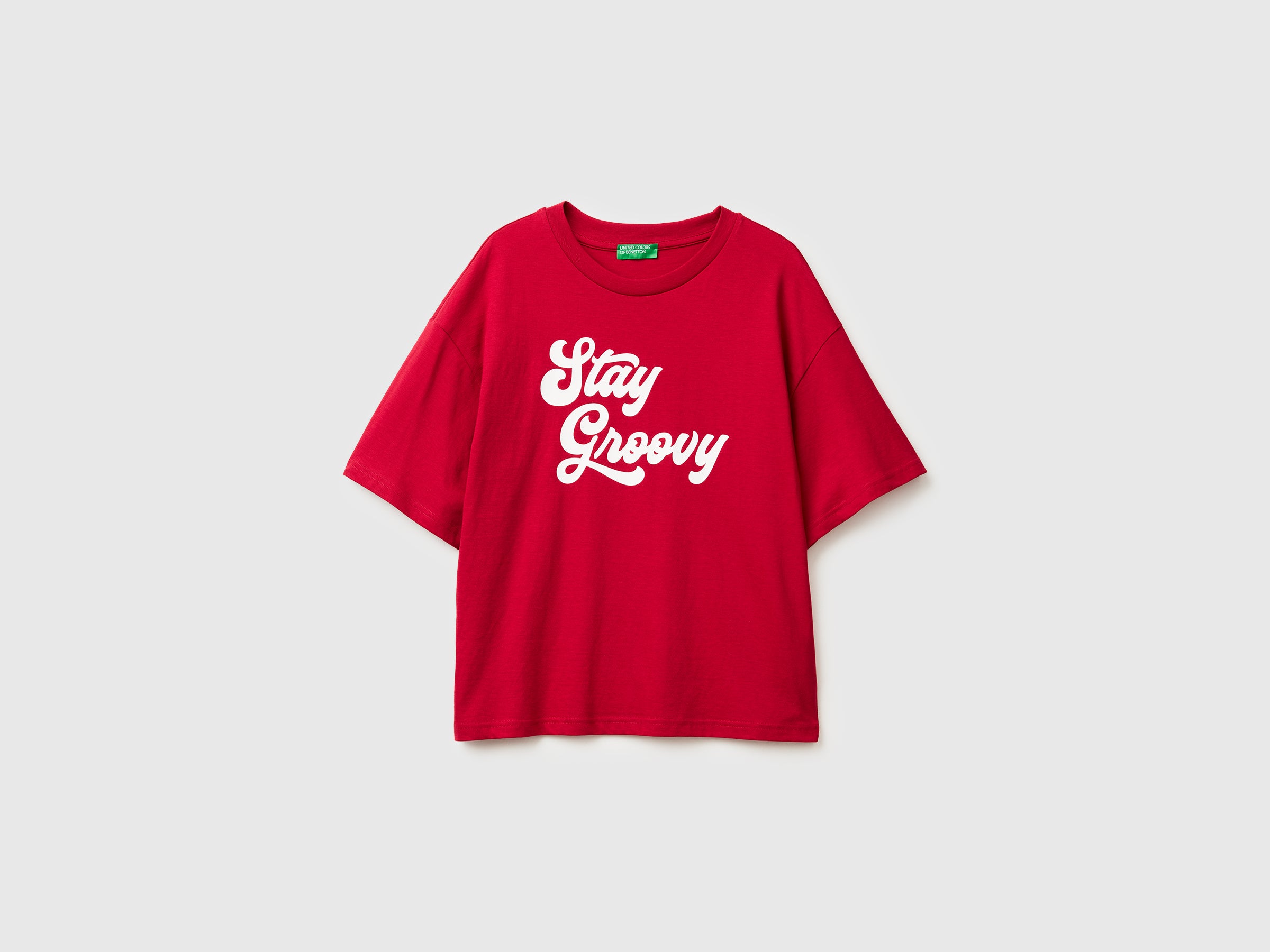 T-shirt com estampa slogan - ucb_image_FS