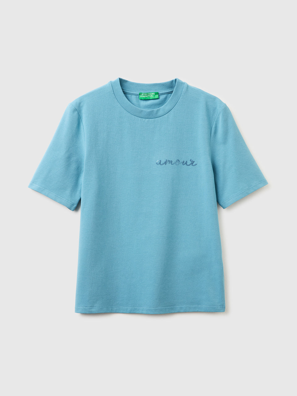 T-shirt com bordado \"amour\" - ucb_image_FS