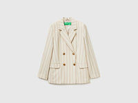 Double-breasted pinstriped jacket - ucb_image_FS