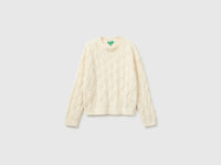 Camisola de gola redonda em chenille - ucb_image_FS