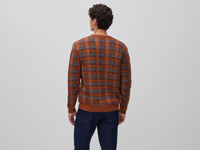Camisola tartan em mistura de algodão e lã - ucb_image_B