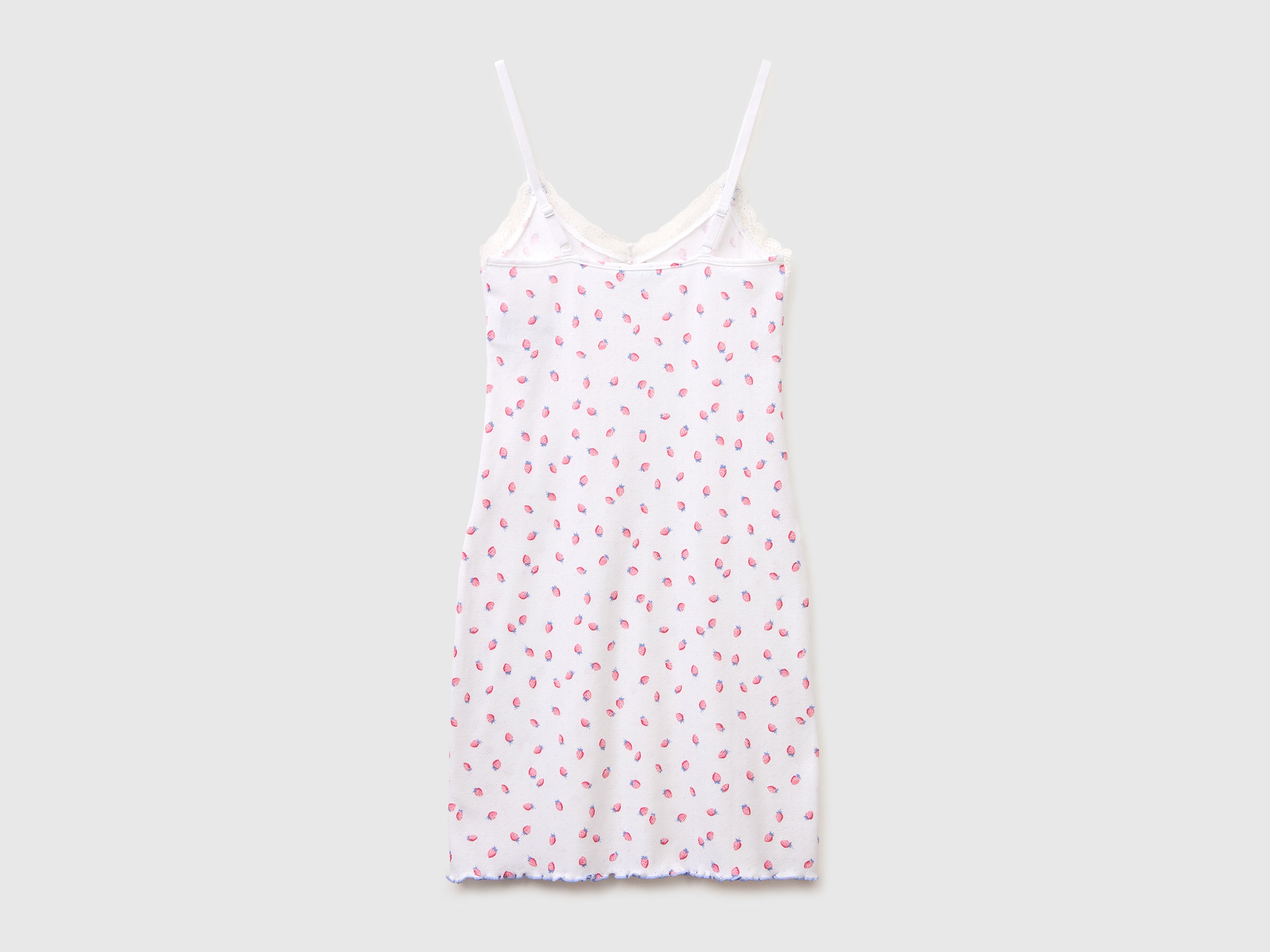 Patterned nightgown with shoulder straps - ucb_image_BS