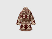 Casaco de malha jacquard com franjas - ucb_image_BS