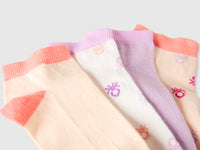 Four patterned short socks - ucb_image_DS1