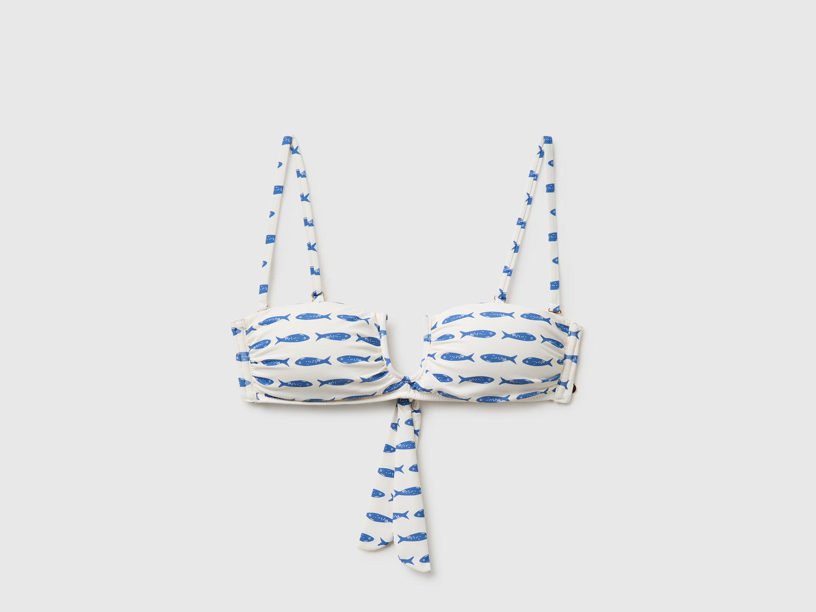 Bandeau de biquíni com estampado sardinhas - ucb_image_FS