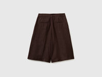 100% linen Bermuda shorts - ucb_image_BS