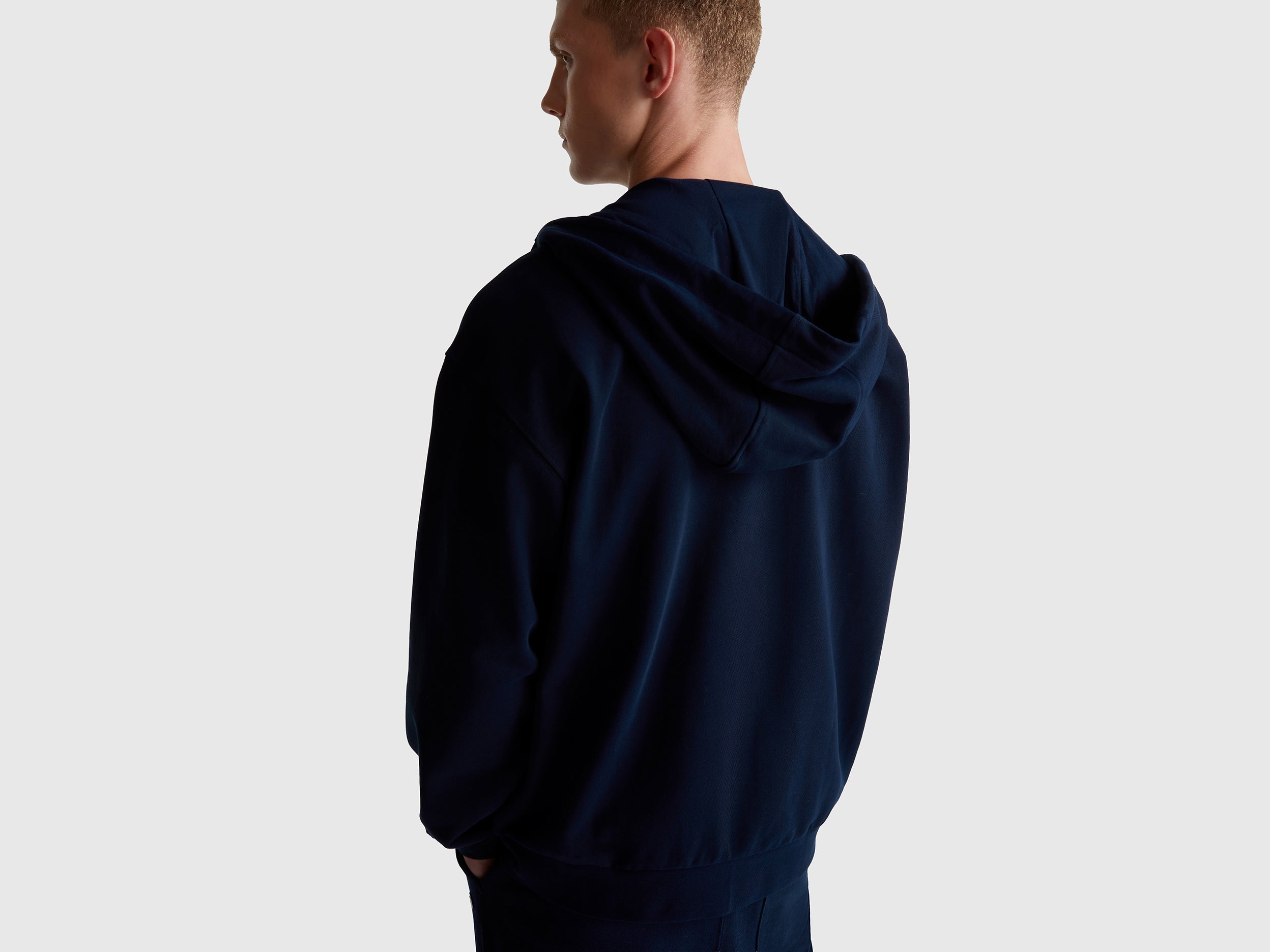 Zip-up hoodie in cotton - ucb_image_B
