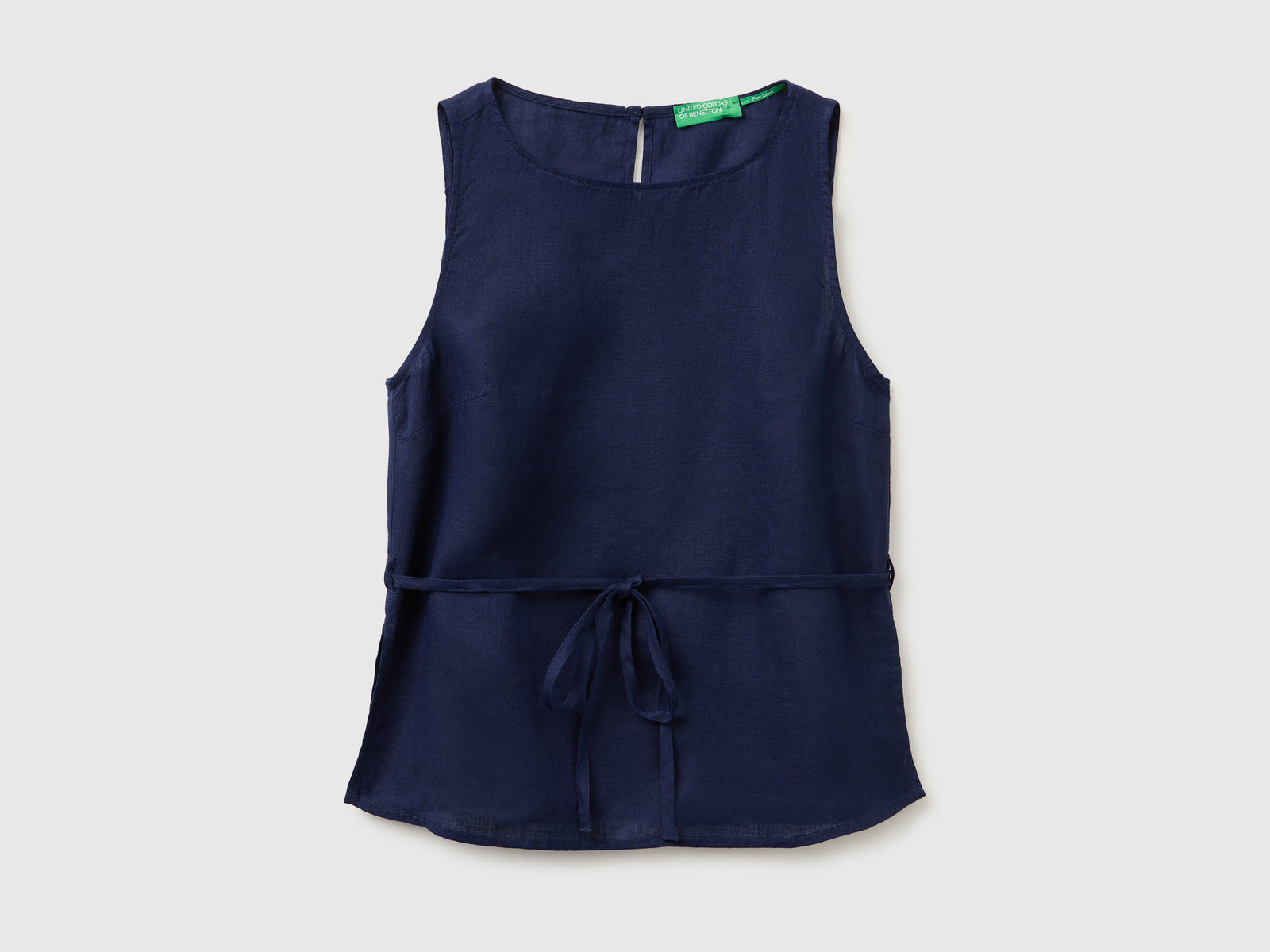 100% linen tank top with strap - ucb_image_FS