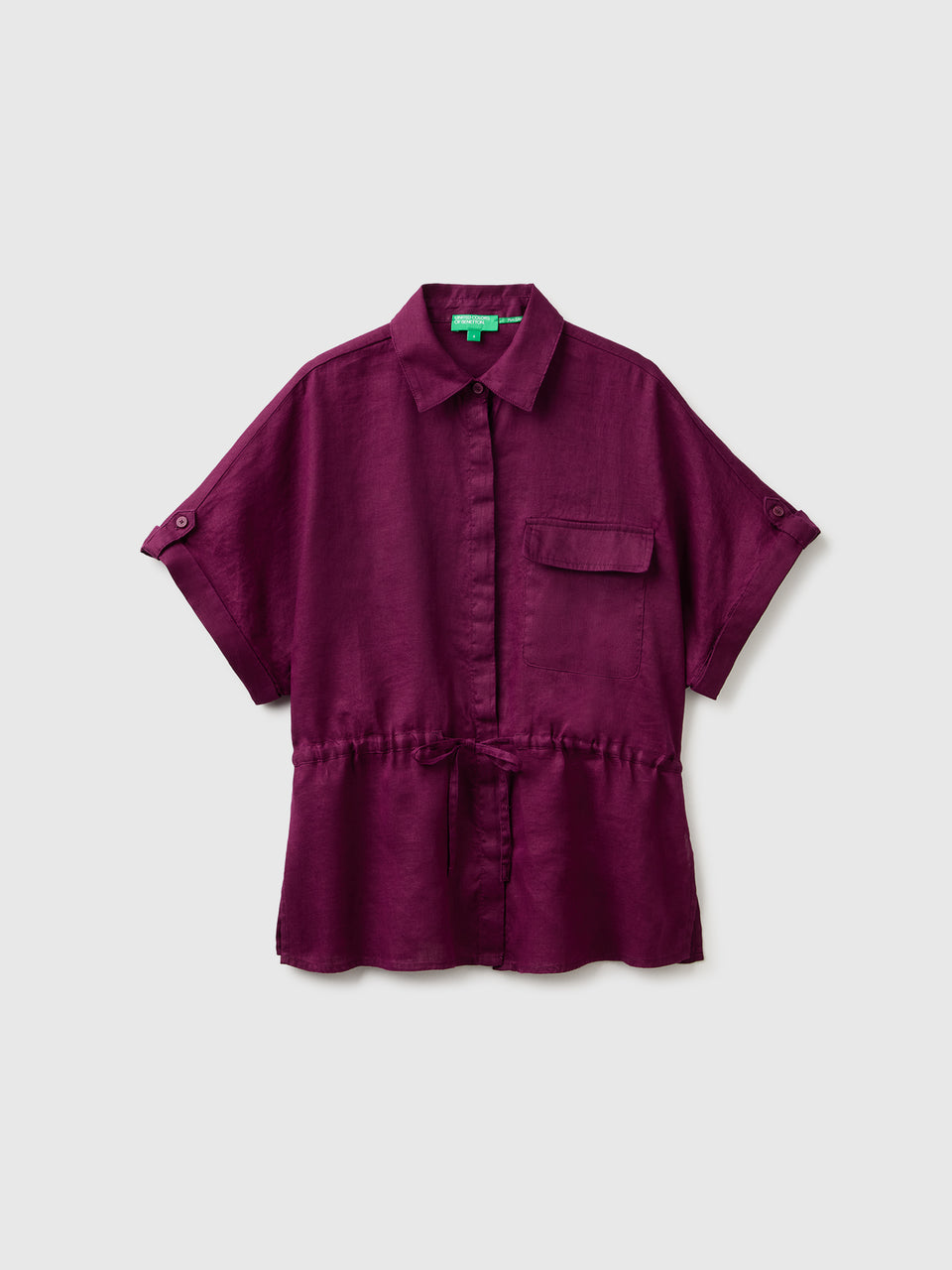 Camisa sahariana em linho puro - ucb_image_FS