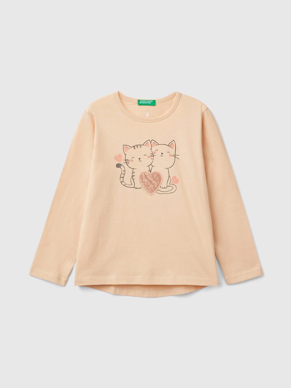 T-shirt com estampa e lantejoulas - ucb_image_FS