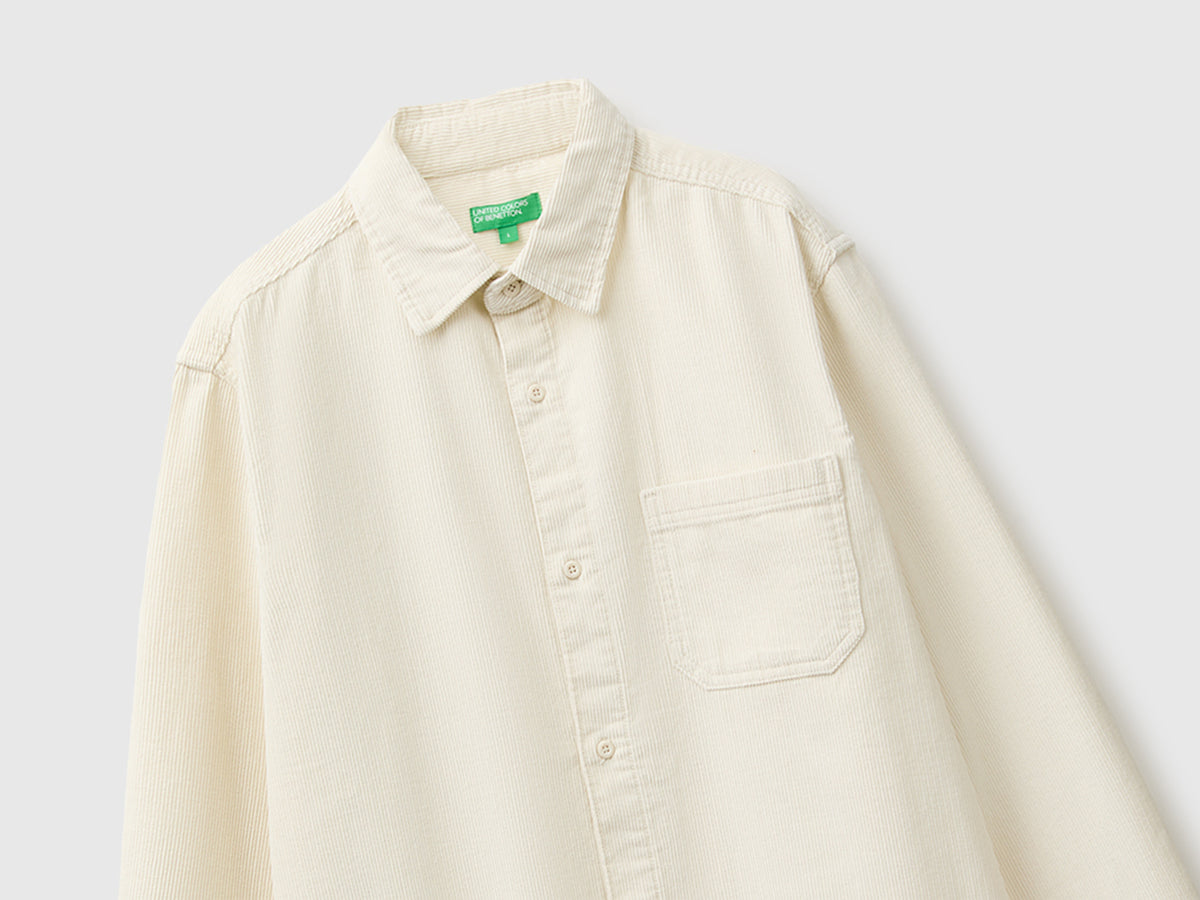 Camisa regular fit em veludo - ucb_image_FY