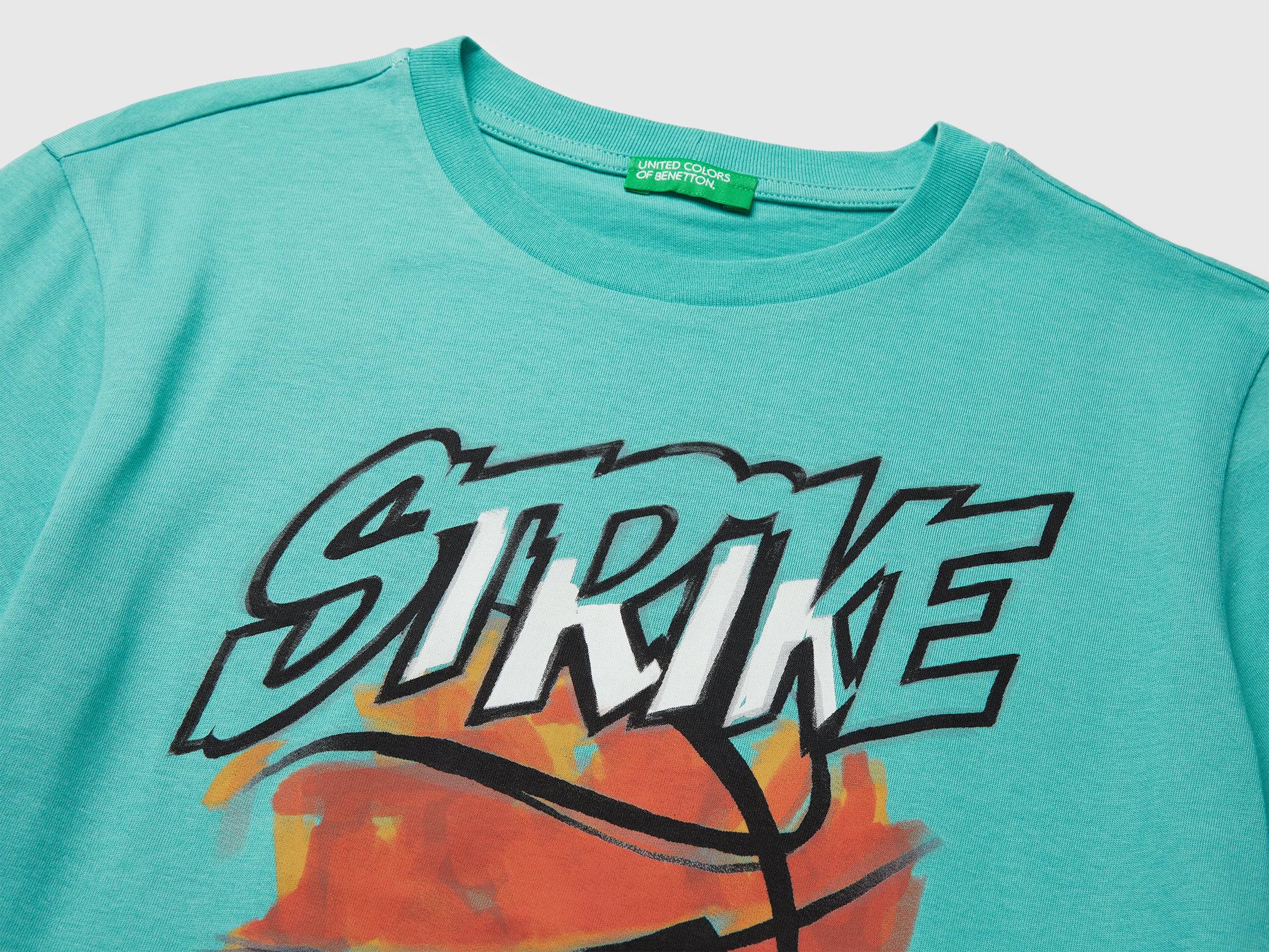 Organic cotton printed T-shirt - ucb_image_DS1