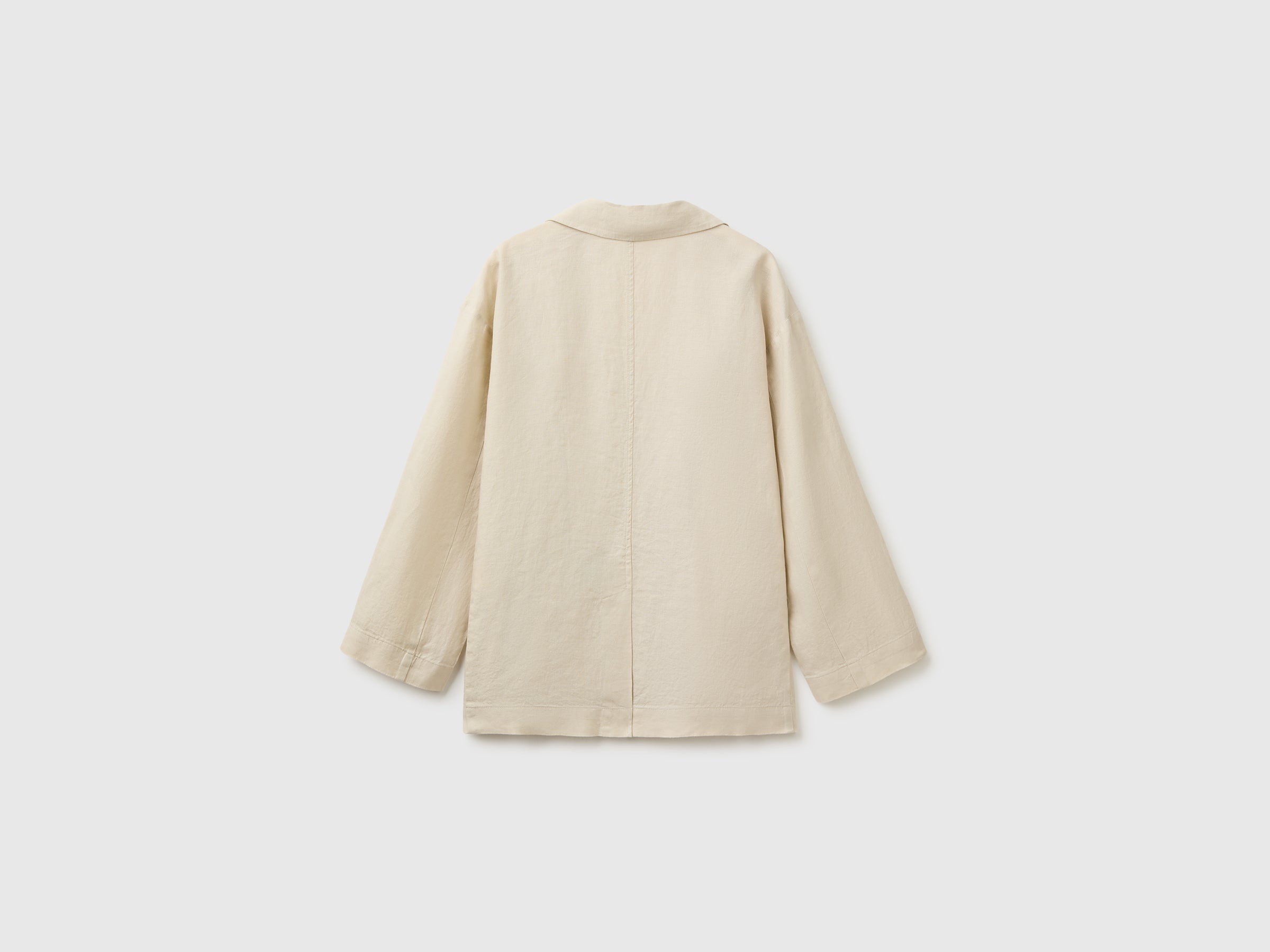 100% linen single-breasted blazer - ucb_image_BS