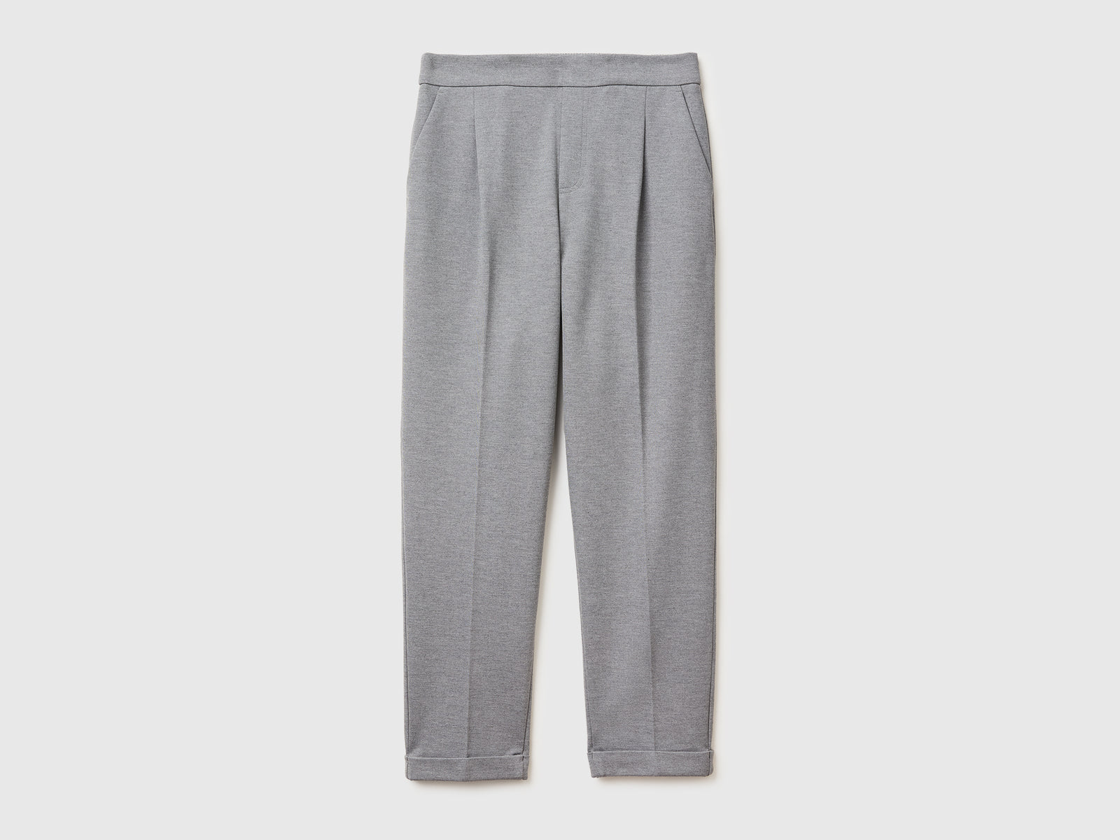 Regular fit trousers with crease - ucb_image_FS