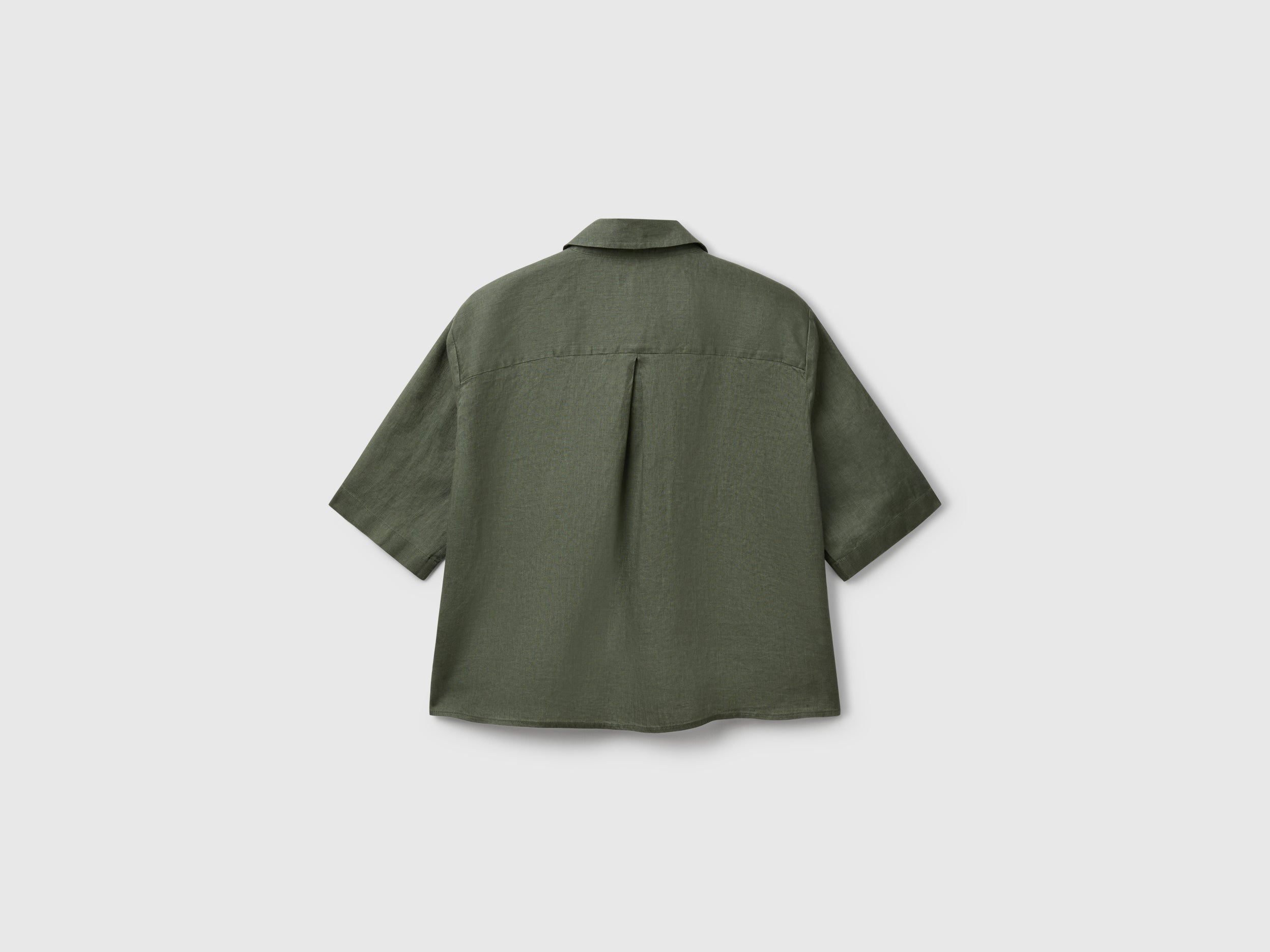Short shirt in pure linen - ucb_image_BS