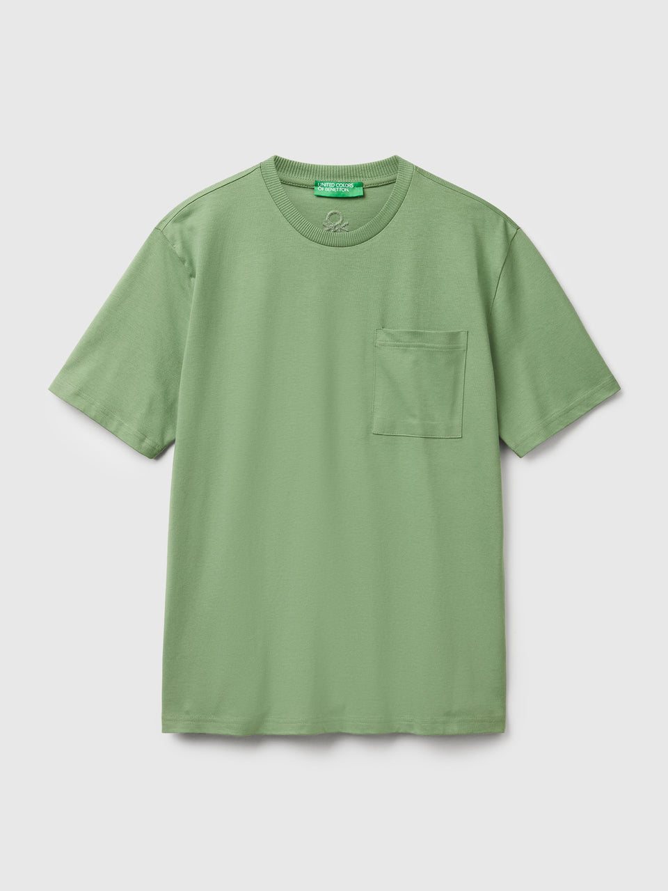 T-shirt em algodão com bolso pequeno - ucb_image_FS
