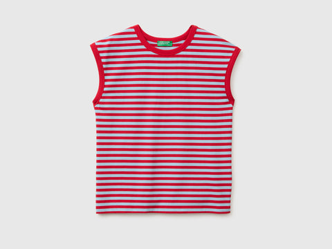 Striped sleeveless T-shirt - ucb_image_FS