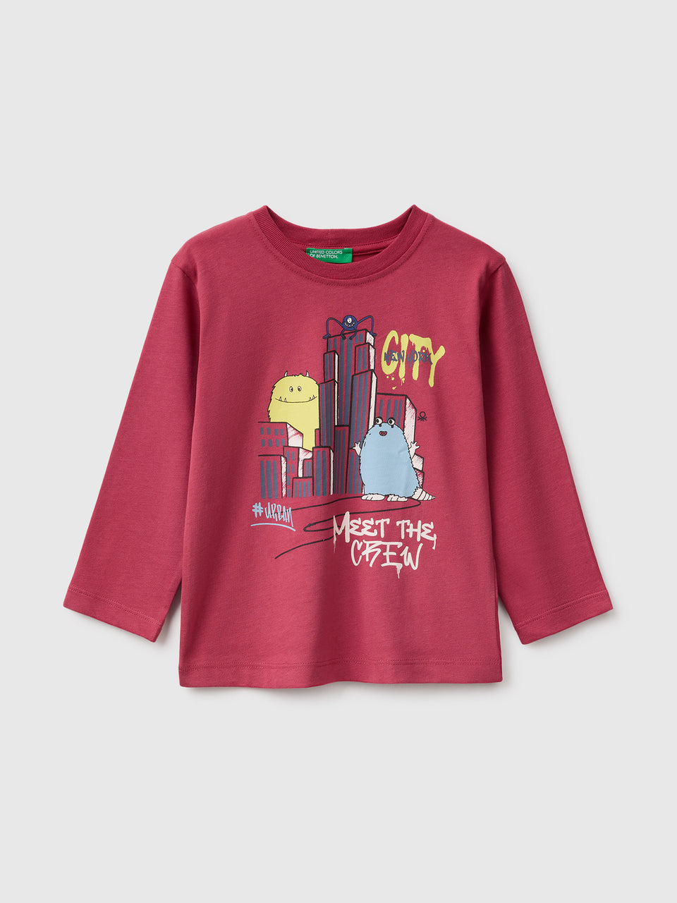 T-shirt com estampa em algodão quente - ucb_image_FS