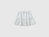 Floral skirt in linen blend - ucb_image_FS