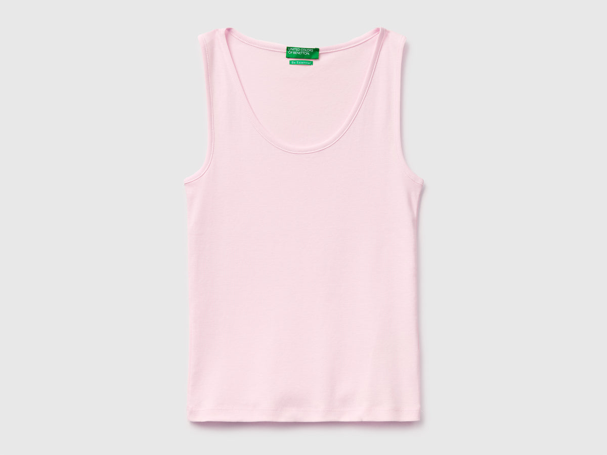 Slim fit ribbed tank top - ucb_image_FS