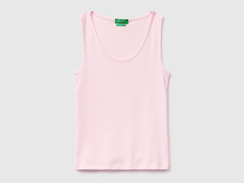 Slim fit ribbed tank top - ucb_image_FS