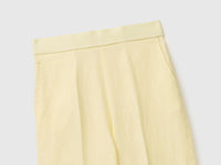 Palazzo trousers in pure linen - ucb_image_FY