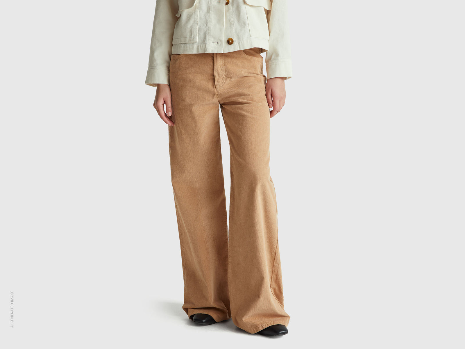 Calças wide fit em veludo - ucb_image_F