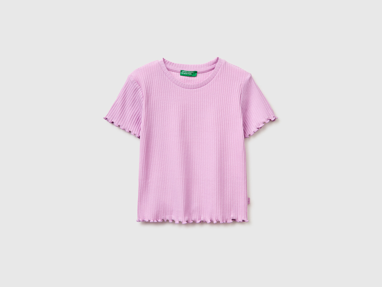 Slim fit ribbed t-shirt - ucb_image_FS