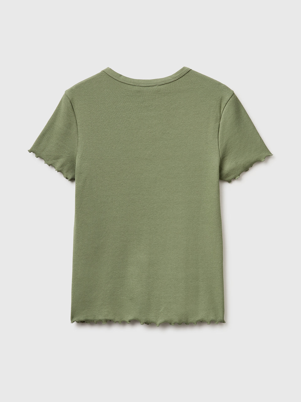 T-shirt decote em V canelado - ucb_image_BS