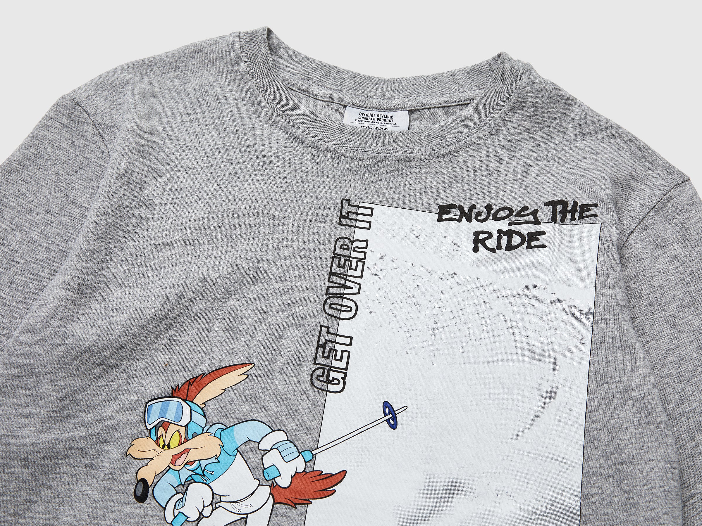 T-shirt cinzenta Looney Tunes x Olympic Collection - ucb_image_DS1