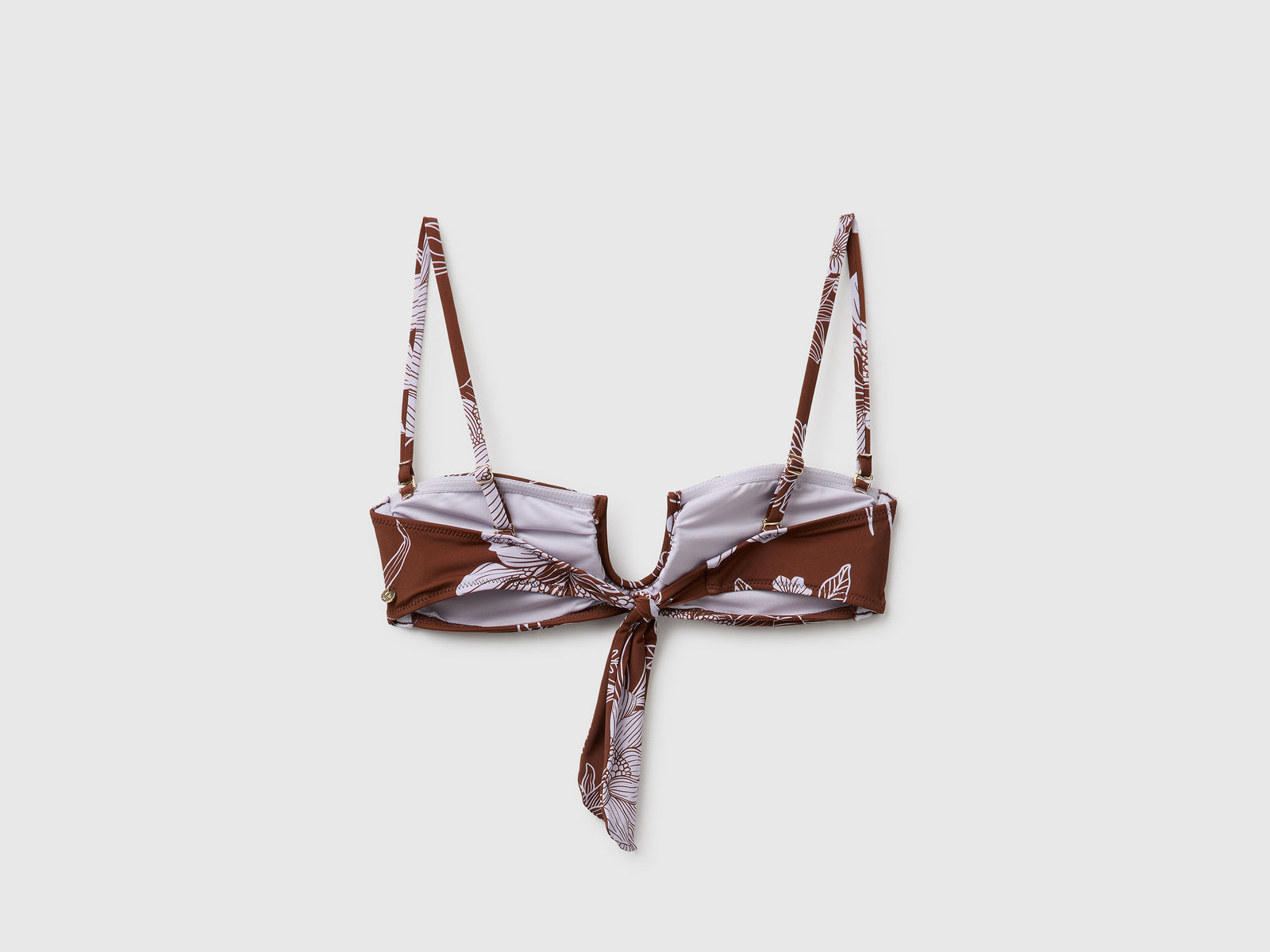 Bandeau de biquíni com estampado floral - ucb_image_BS