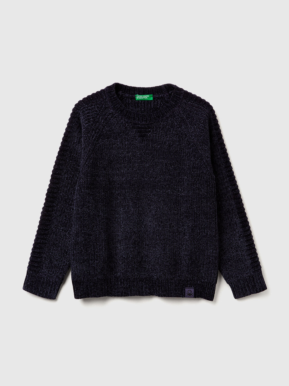 Camisola de gola redonda em chenille - ucb_image_FS