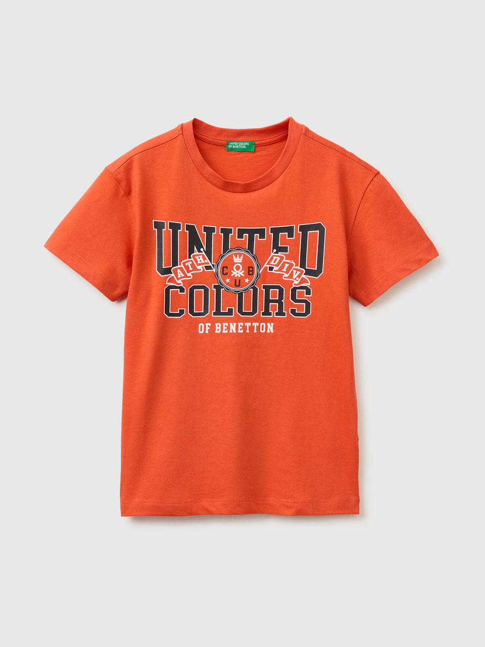 Organic cotton T-shirt with logo print - ucb_image_FS